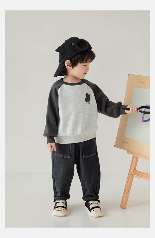 Story Time Dog Fleece Sweatshirt