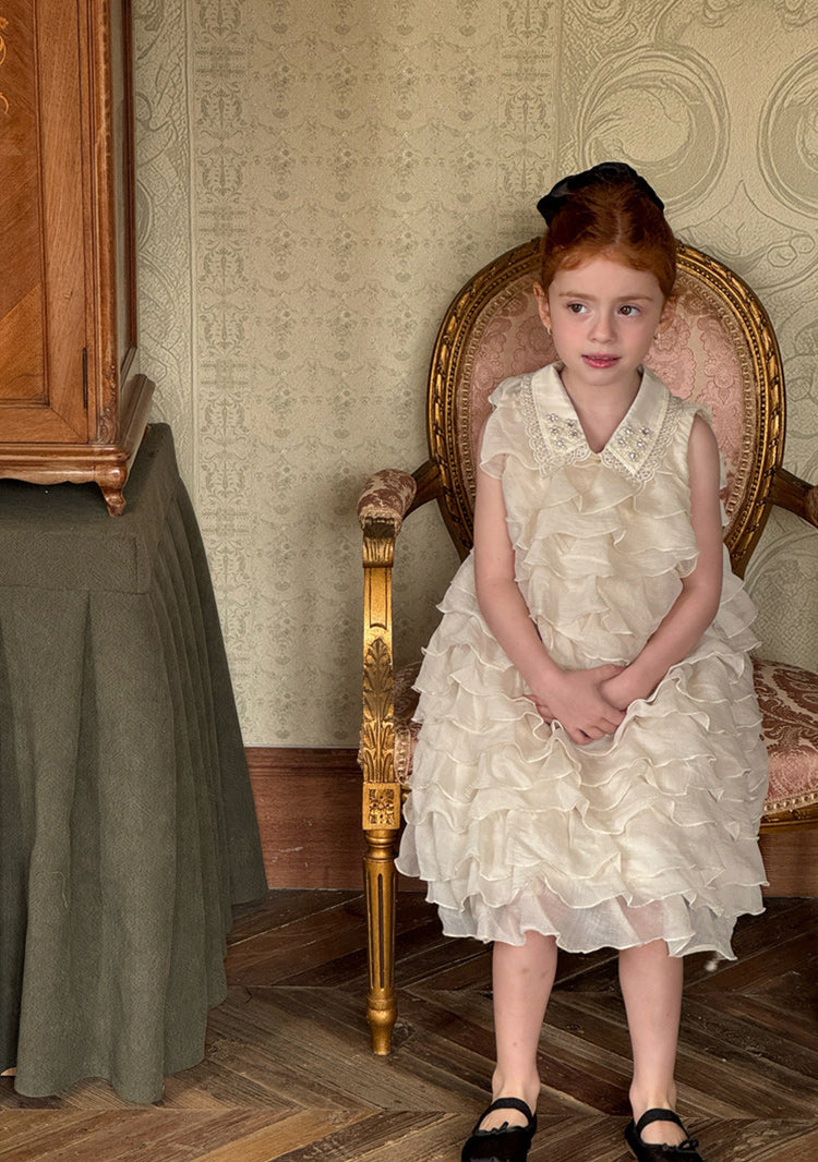 Pearl Ruffle Sonata Dress
