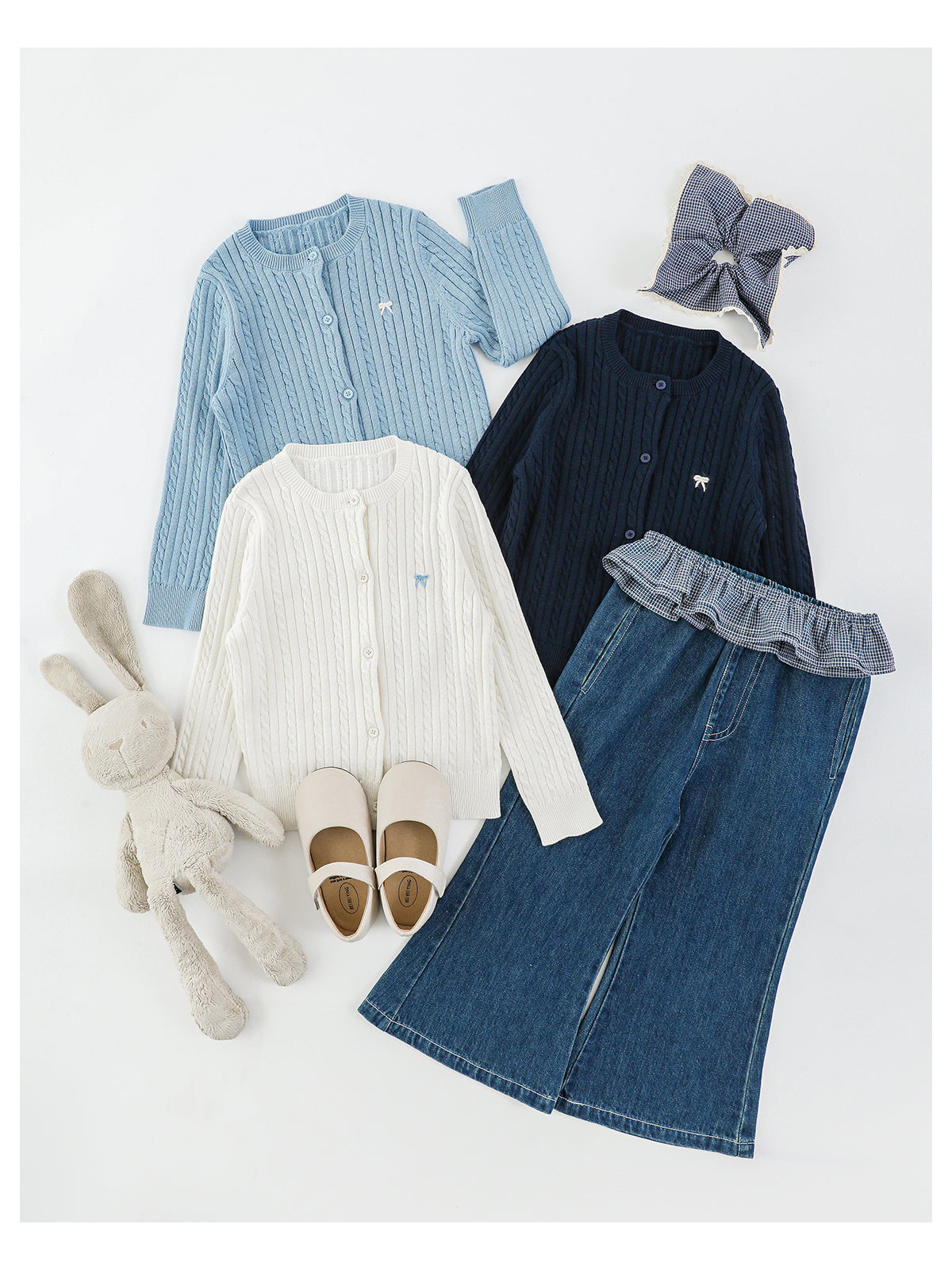 Ribbon Bloom Cardigan