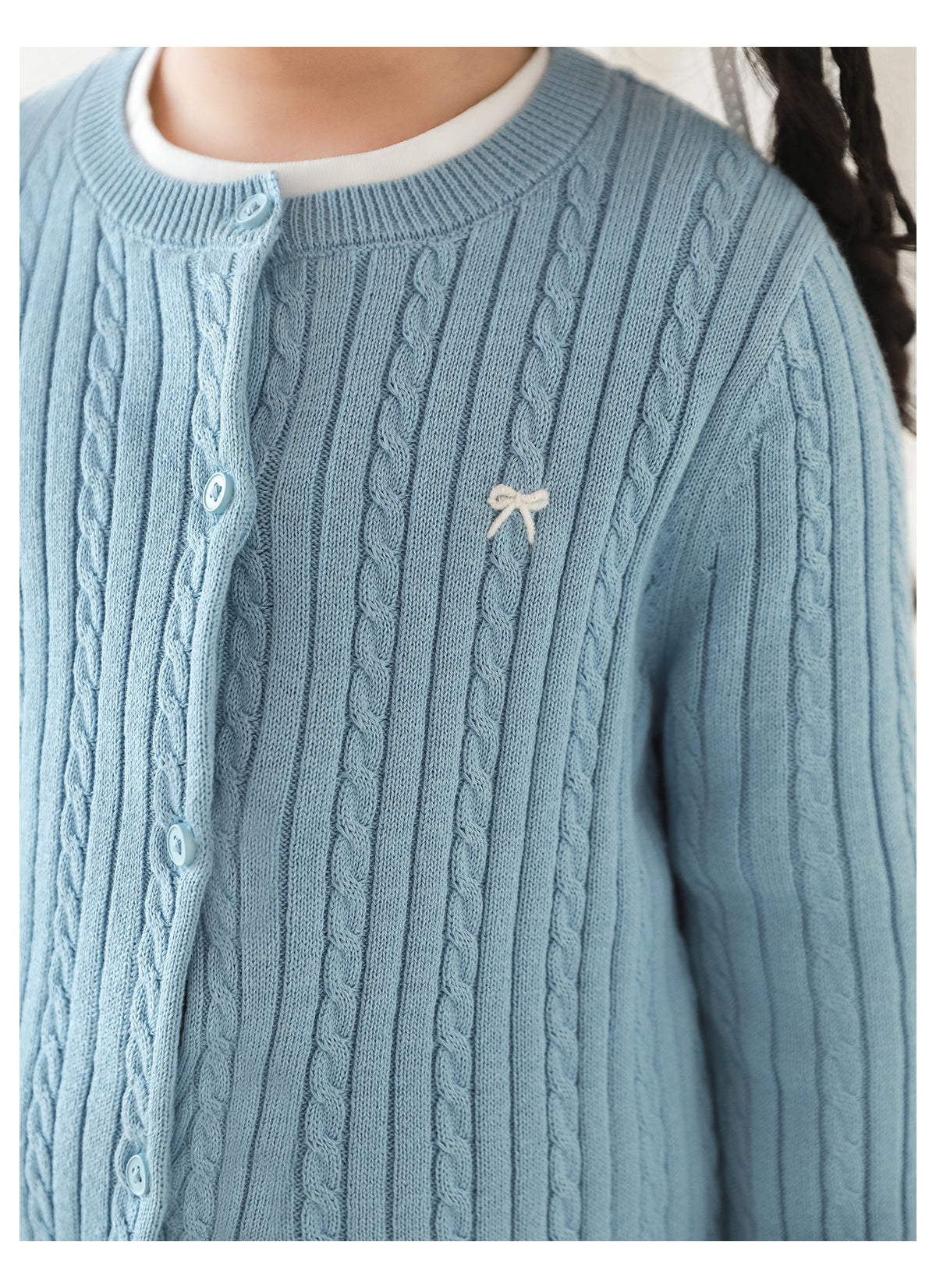 Ribbon Bloom Cardigan