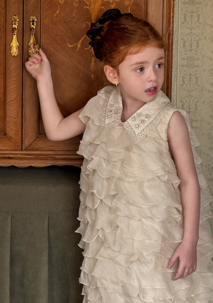 Pearl Ruffle Sonata Dress