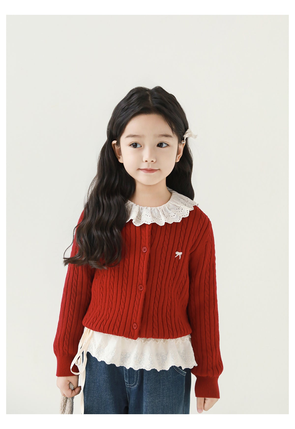 Ribbon Bloom Cardigan