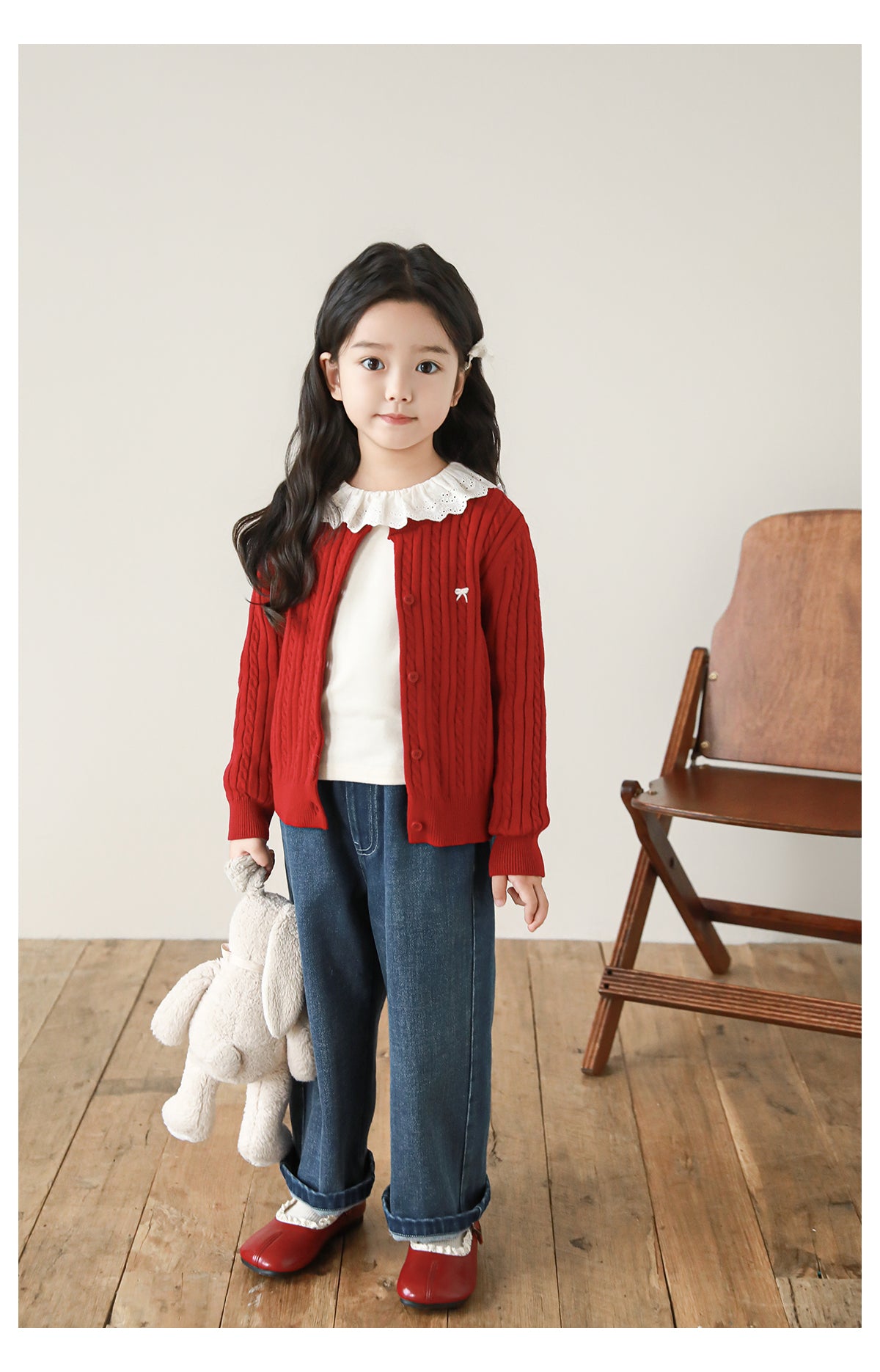Ribbon Bloom Cardigan