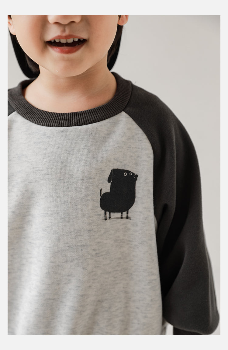 Story Time Dog Fleece Sweatshirt