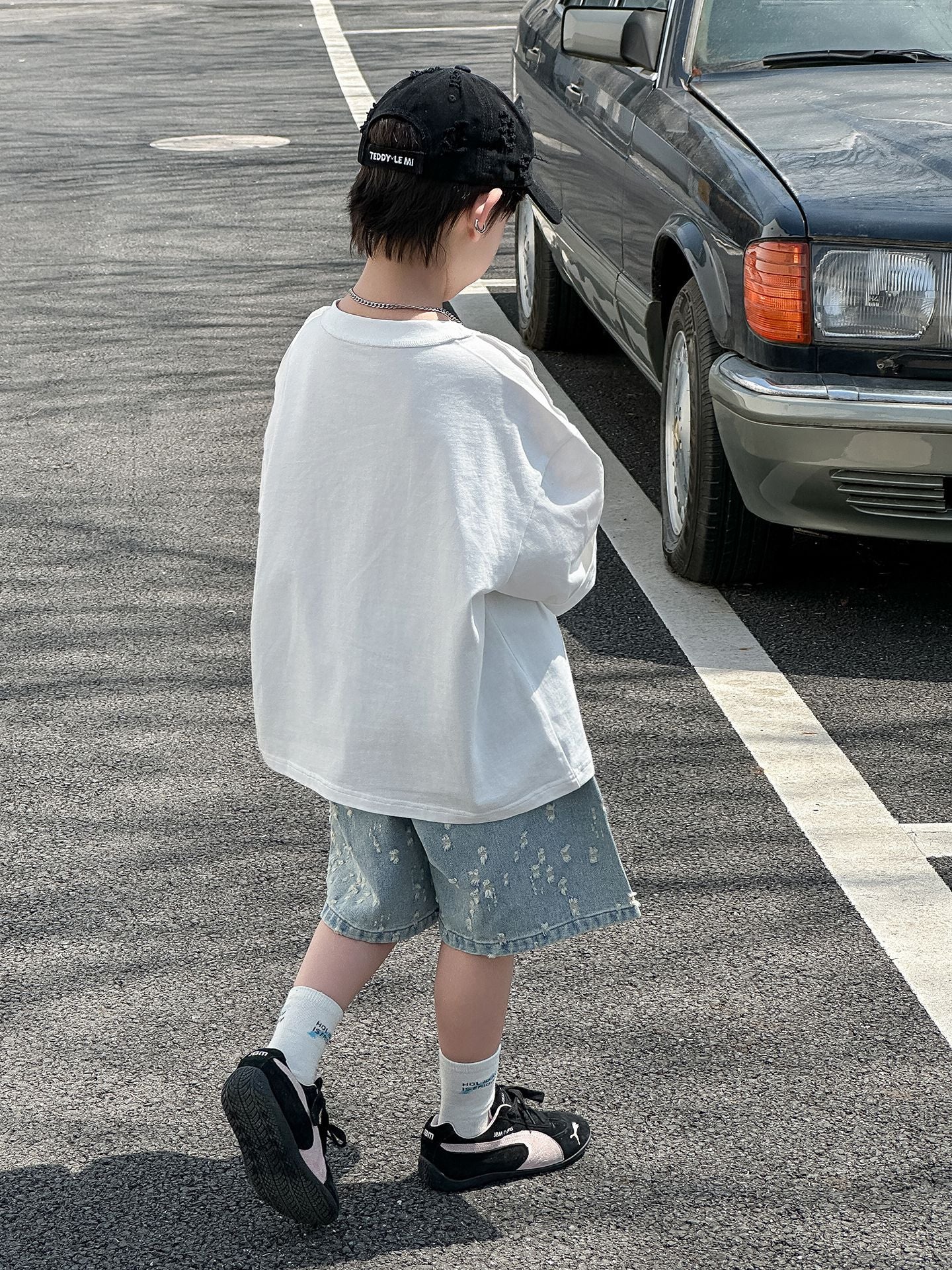 Street Play Denim Shorts