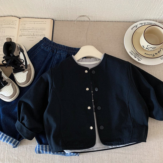 Corduroy Snap Jacket