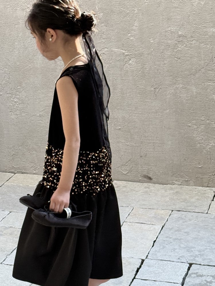 Midnight Noir Velvet Dress