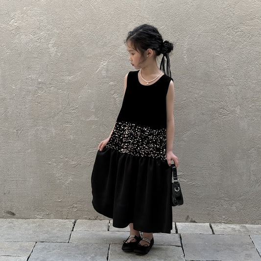 Midnight Noir Velvet Dress