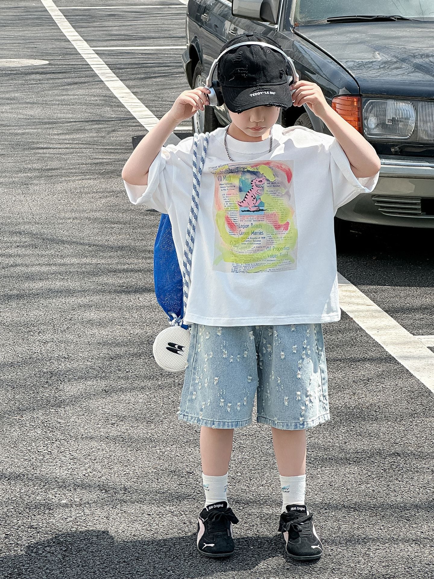 Street Play Denim Shorts