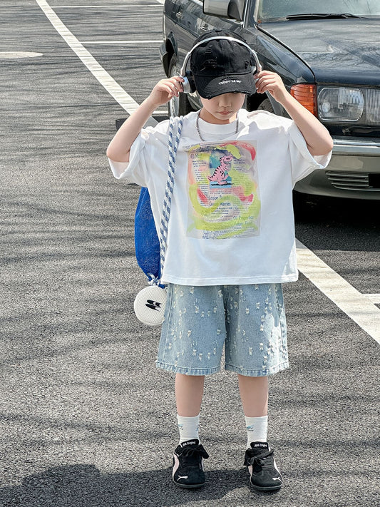 Street Play Denim Shorts