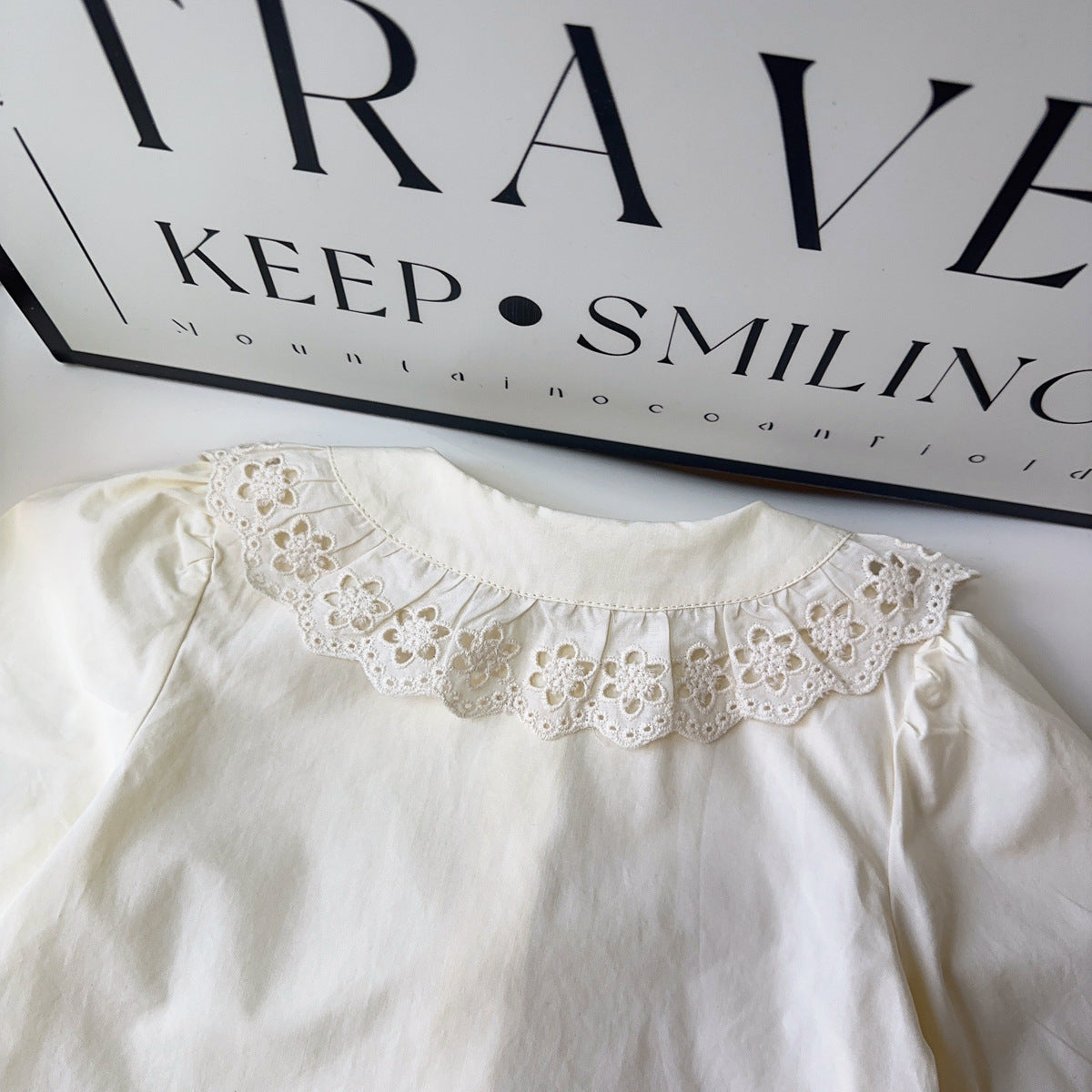 Victorian Lace Blouse & Skirt Set