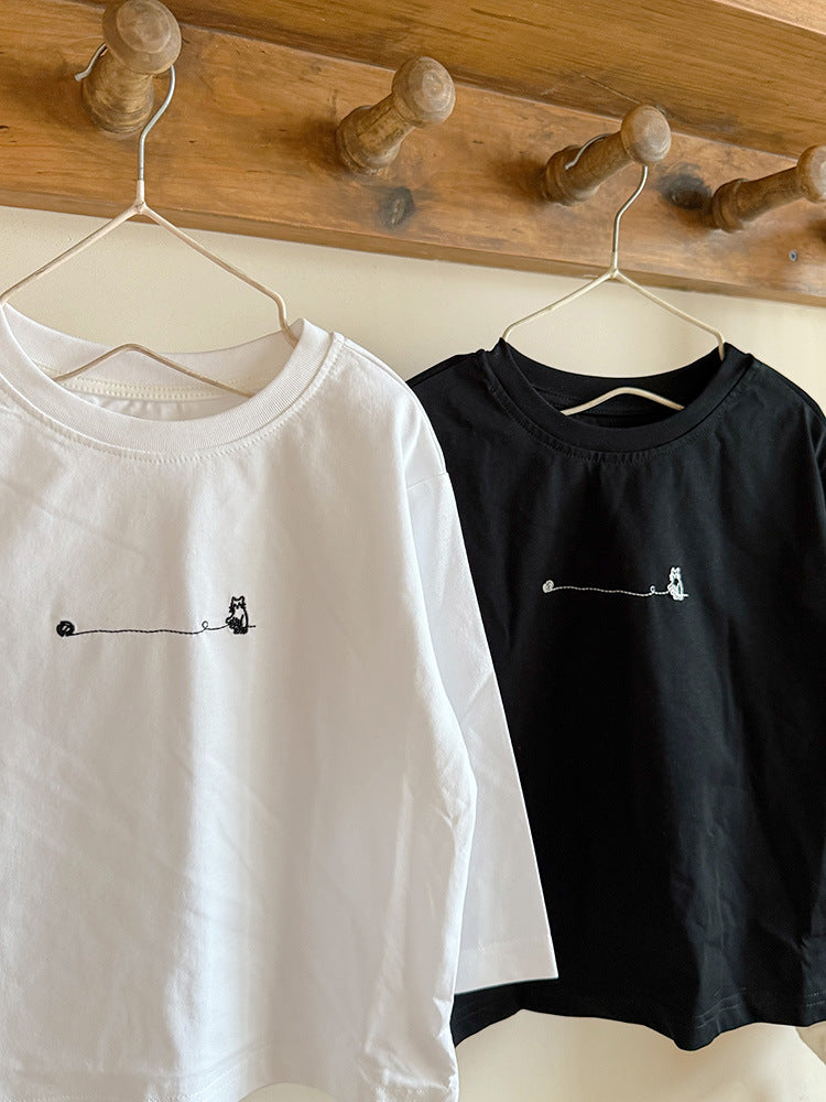 Thread & Cat Tee