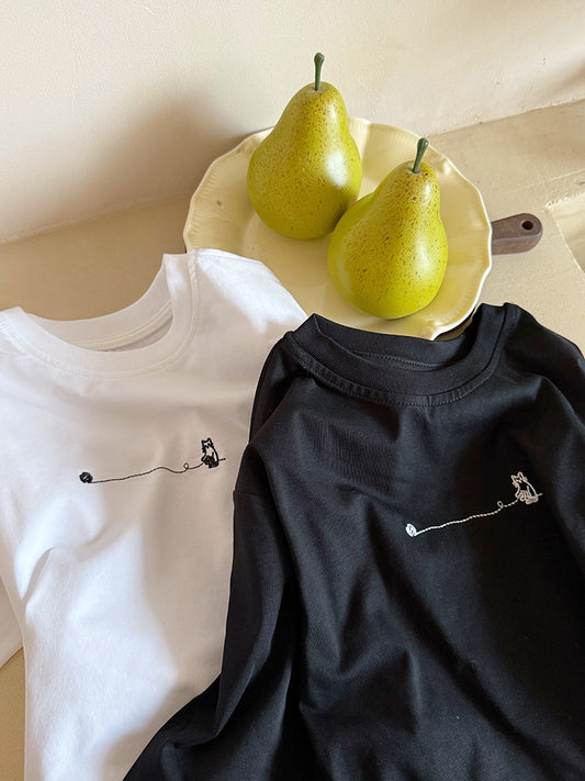 Thread & Cat Tee