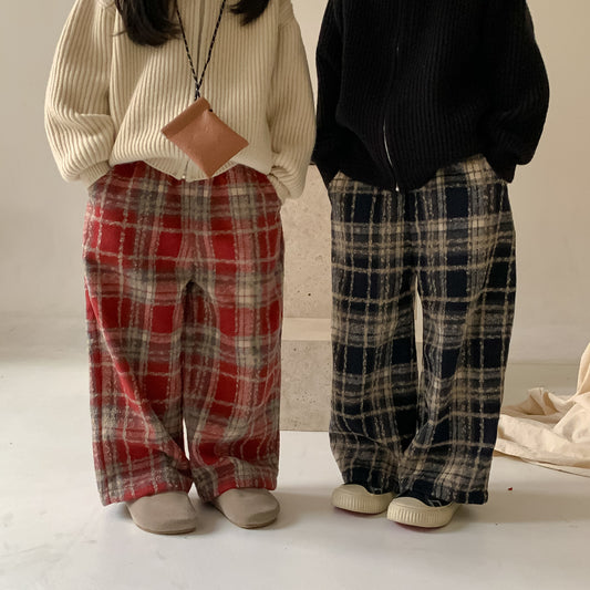 Cozy Plaid Lounge Pants