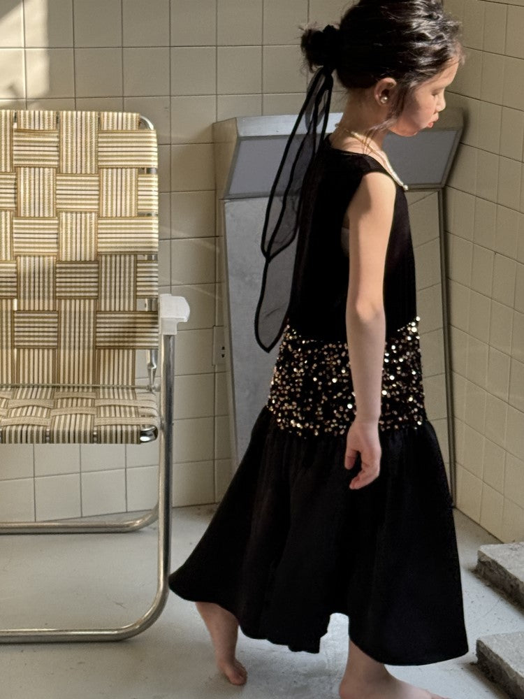 Midnight Noir Velvet Dress