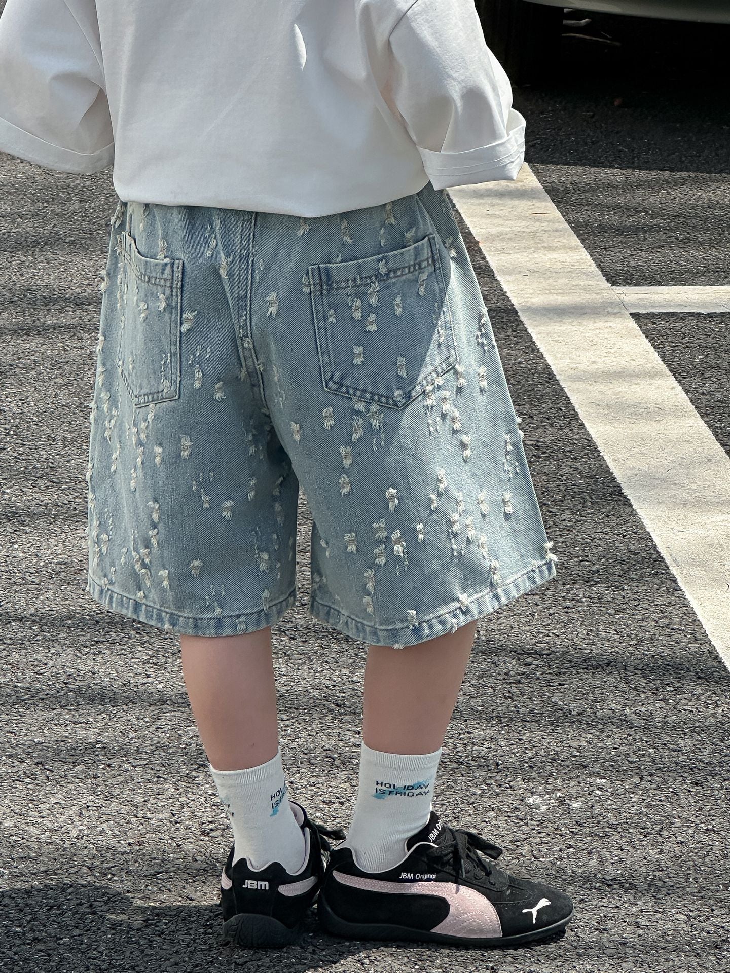 Street Play Denim Shorts