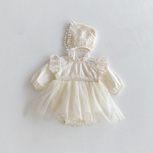 Daydream Lace Tulle Baby Set