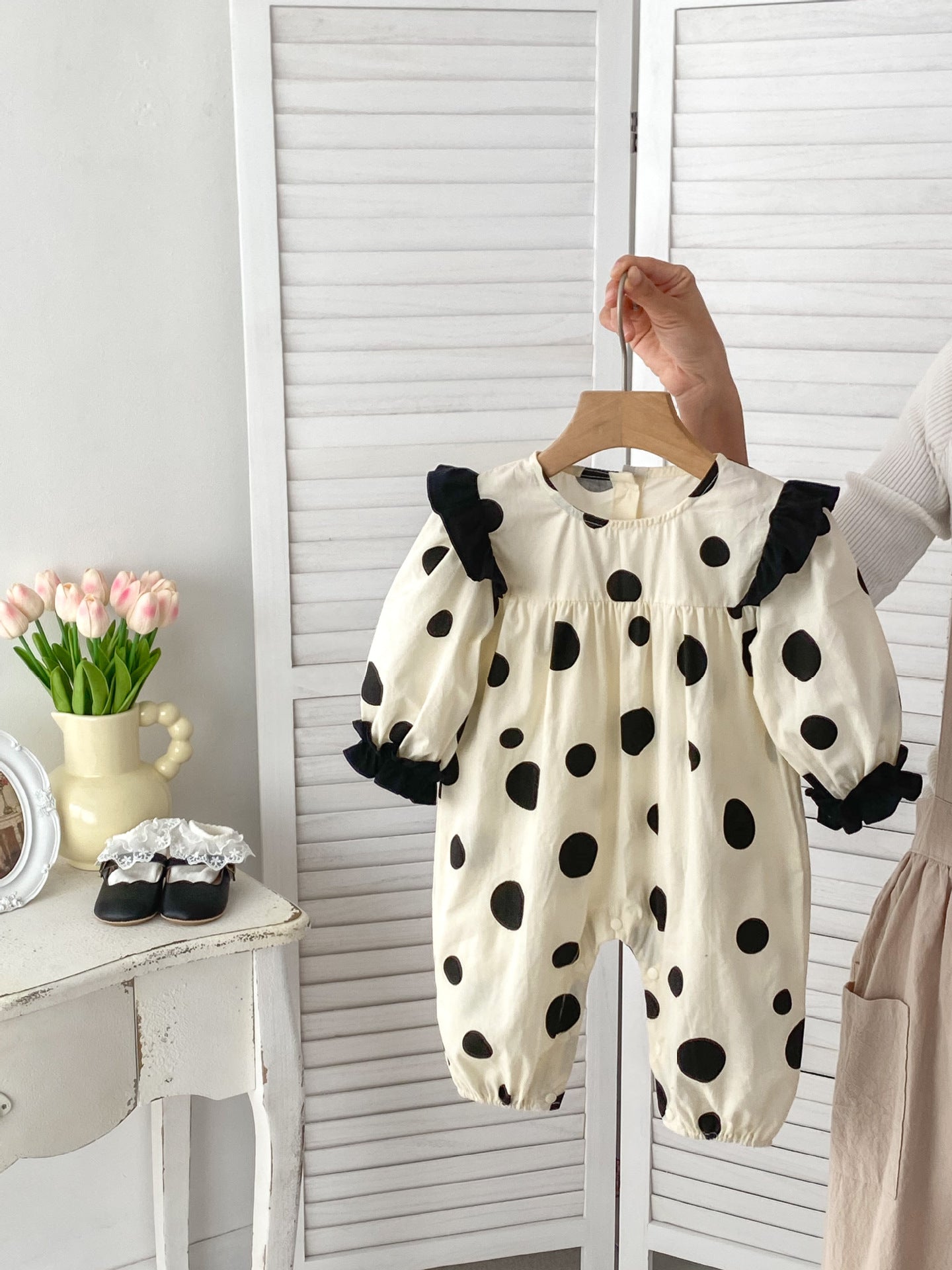 Whimsy Dot Romper