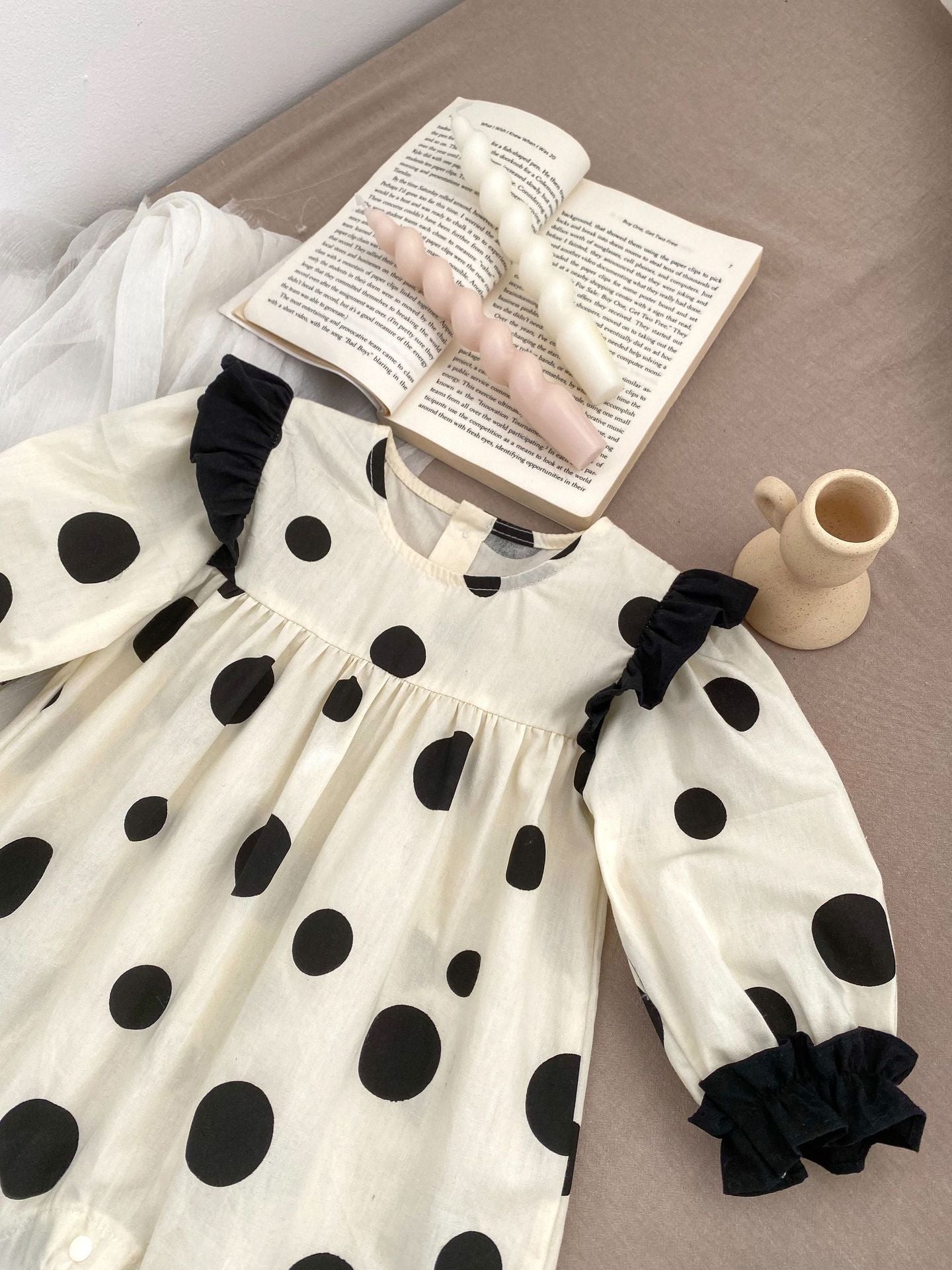 Whimsy Dot Romper