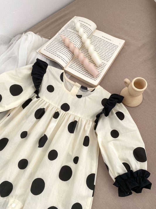 Whimsy Dot Romper