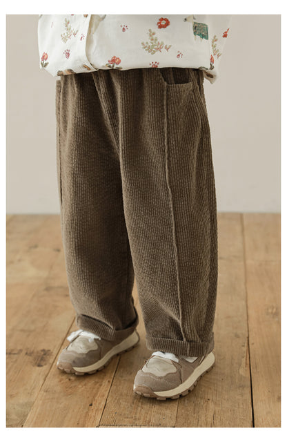 Refined Path Cord Trousers