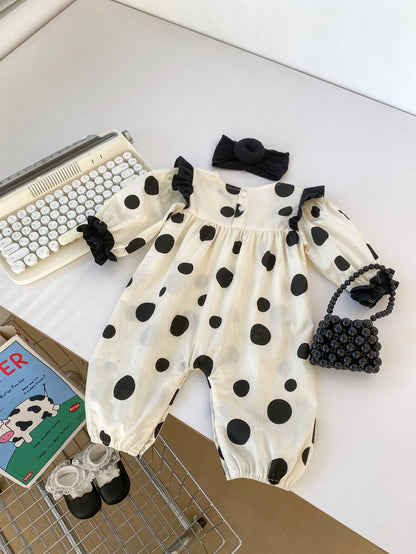 Whimsy Dot Romper