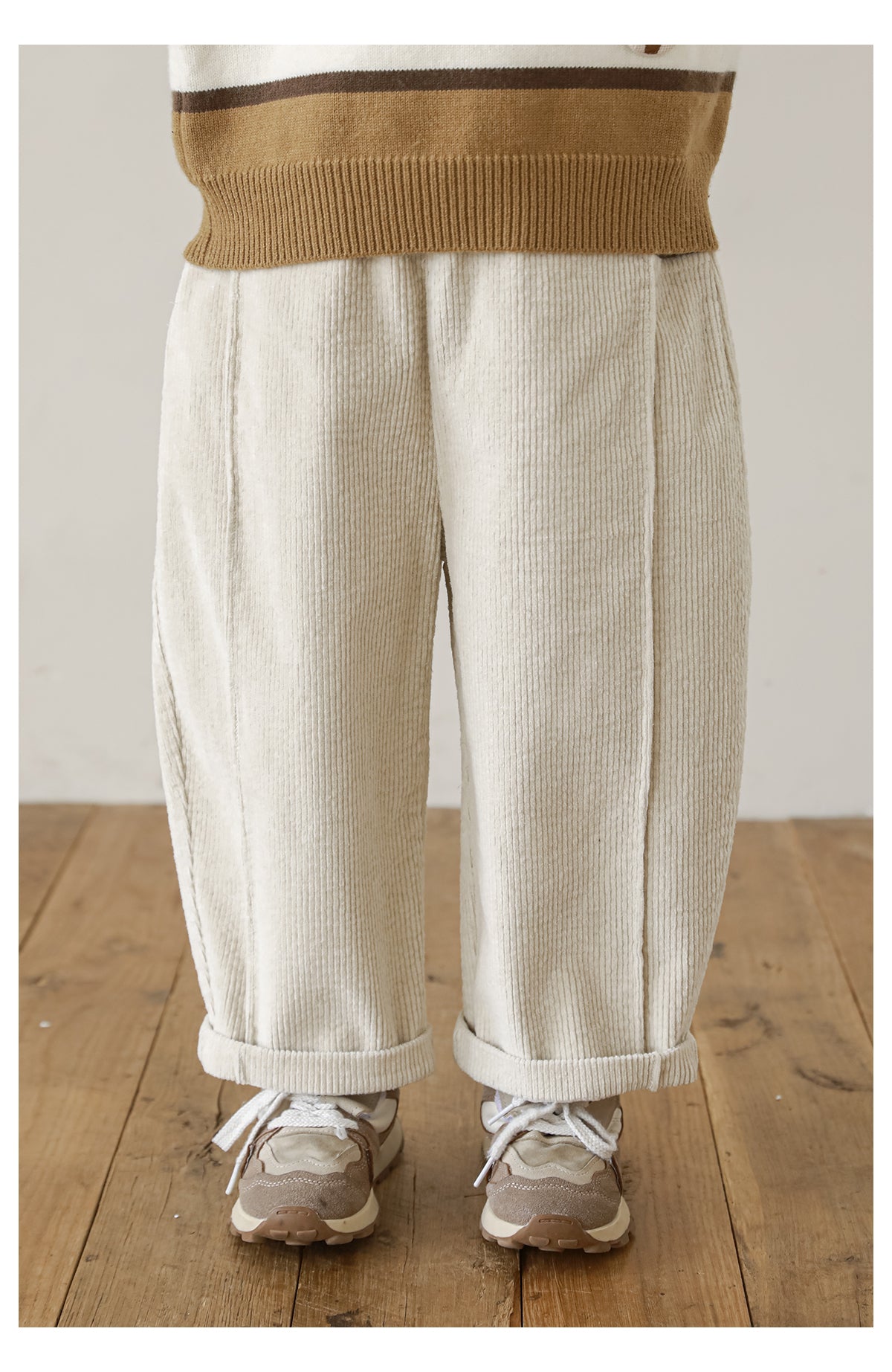 Refined Path Cord Trousers