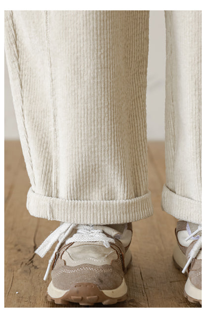 Refined Path Cord Trousers