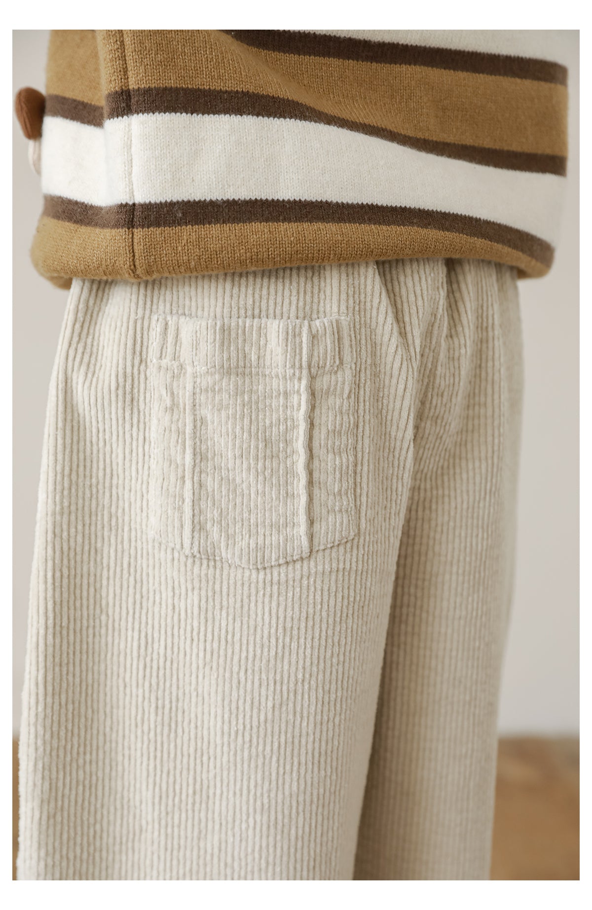 Refined Path Cord Trousers
