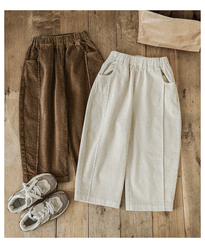 Refined Path Cord Trousers