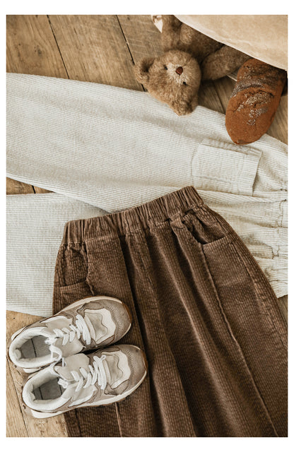 Refined Path Cord Trousers