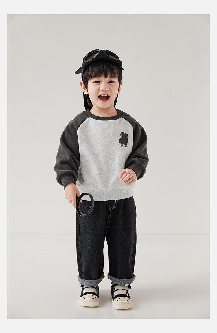 Story Time Dog Fleece Sweatshirt