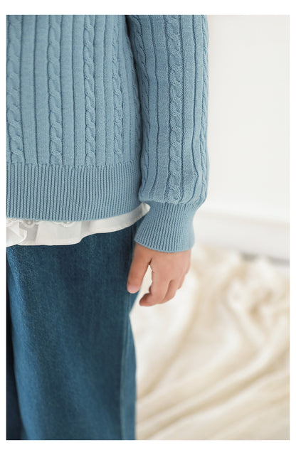 Ribbon Bloom Cardigan