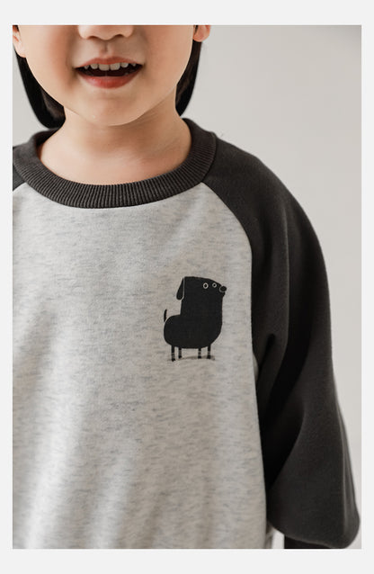 Story Time Dog Fleece Sweatshirt
