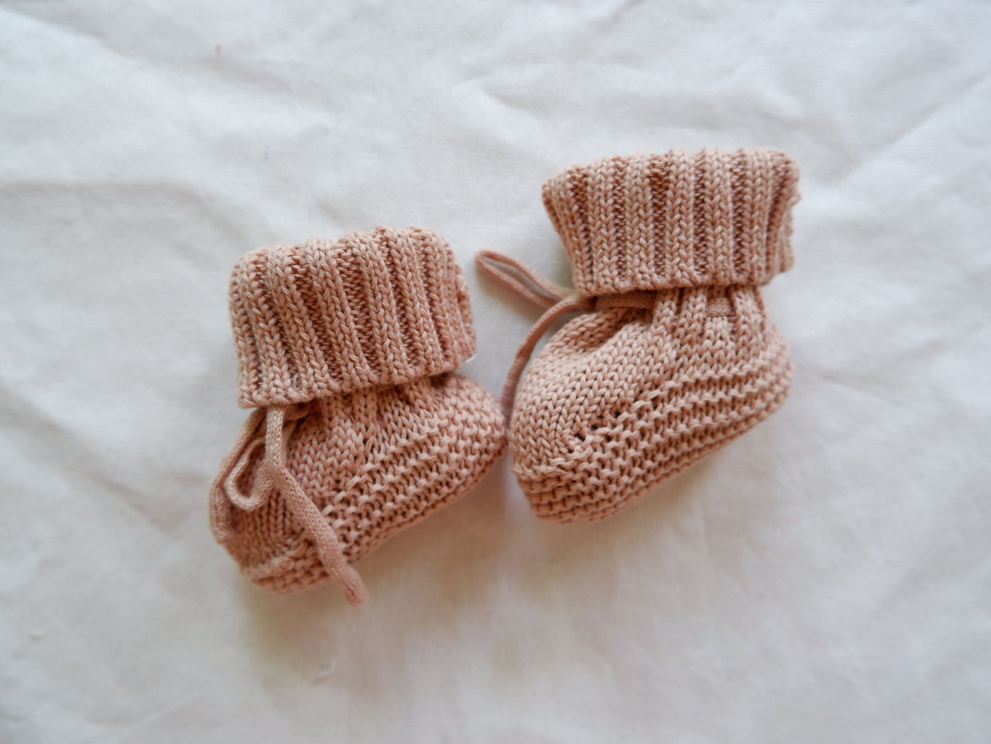 Cozy Speckle Knit Booties