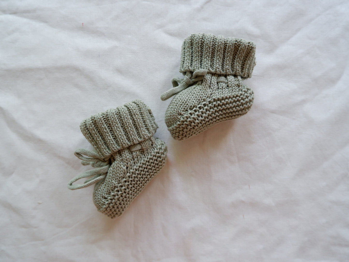 Cozy Speckle Knit Booties