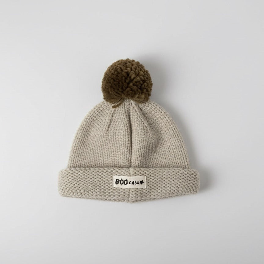Cozy Pom-Pom Knit Hat (7 Colors)