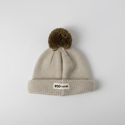 Cozy Pom-Pom Knit Hat (7 Colors)