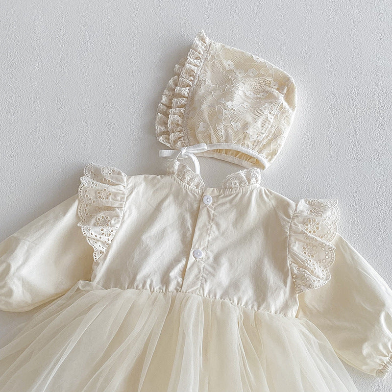 Daydream Lace Tulle Baby Set