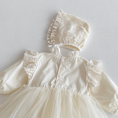 Daydream Lace Tulle Baby Set
