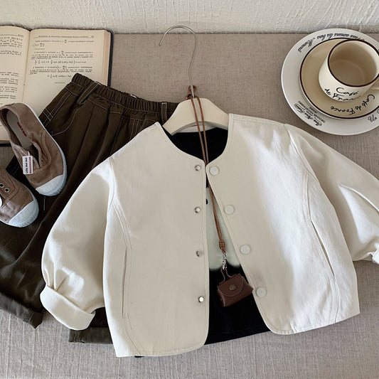 Corduroy Snap Jacket
