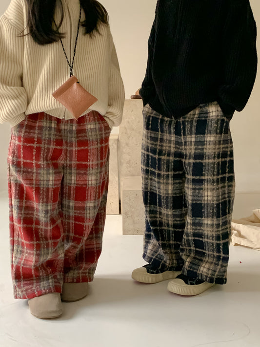 Cozy Plaid Lounge Pants