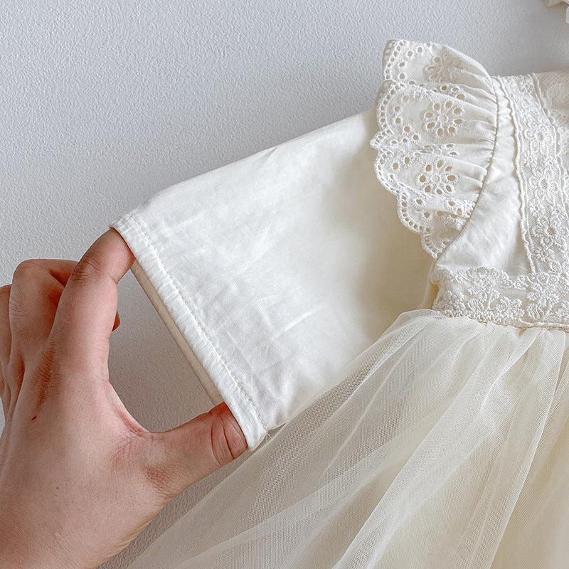 Daydream Lace Tulle Baby Set