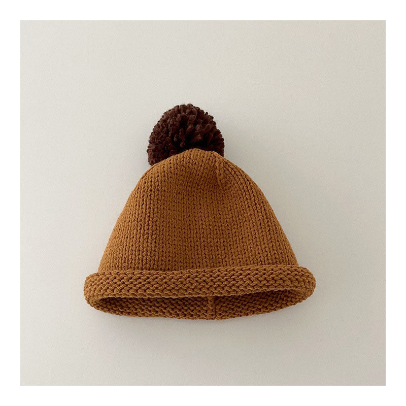 Cozy Pom-Pom Knit Hat (7 Colors)