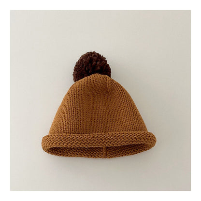 Cozy Pom-Pom Knit Hat (7 Colors)