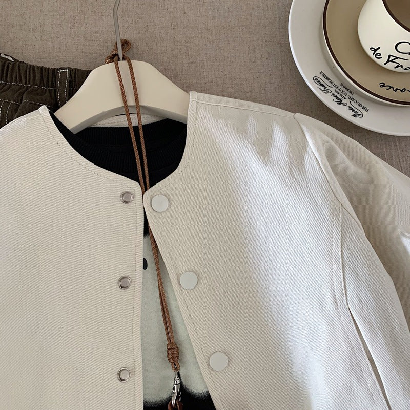 Corduroy Snap Jacket