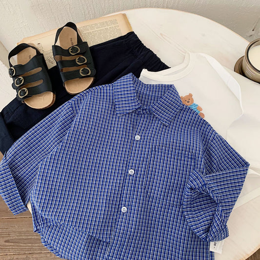 Midnight Grid Shirt