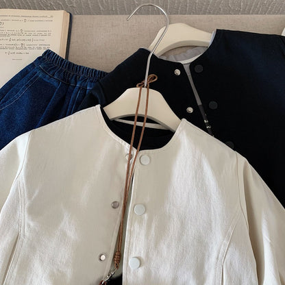 Corduroy Snap Jacket