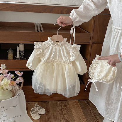 Daydream Lace Tulle Baby Set