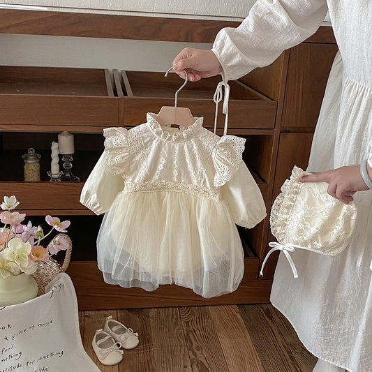 Daydream Lace Tulle Baby Set
